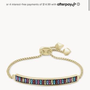 NWT Kendra Scott Multicolor Adjustable Bracelet